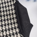 Sandro Dane Houndstooth Oversized Cardigan