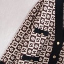 test  Glorius Monogram Knit Cardigan