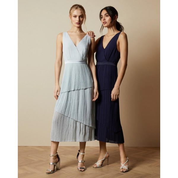 Ted Baker Ionaa Melodi Midi Pleated Dress