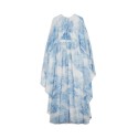 Ted Baker Violah Tree Print Maxi Dress, White/Blue