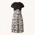 TED BAKER Gwiana floral-print stretch-woven midi dress