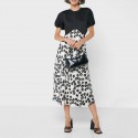 TED BAKER Gwiana floral-print stretch-woven midi dress