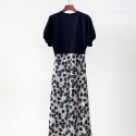 TED BAKER Gwiana floral-print stretch-woven midi dress