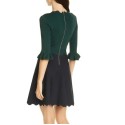 Ted Baker Knitted Color Block Mini Dress