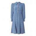 L.K. Bennett Mathilde Bow Silk Dress